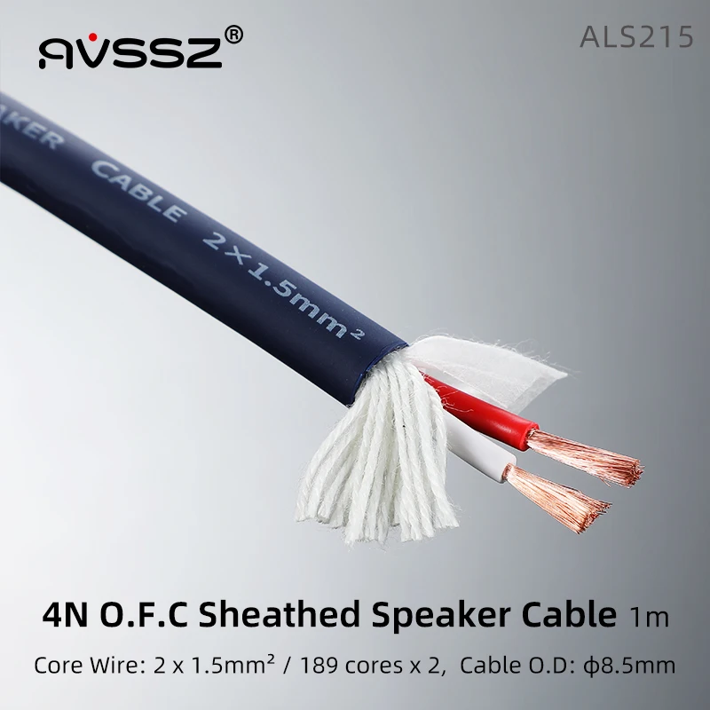 Avssz Hifi Lautsprecherkabel Ofc – 4-Adriges Audiokabel Für Heimkino, Audioverstärker Und Bühnenverkabelung Avssz Hifi Lautsprecherkabel Ofc – 4-Adriges Audiokabel Für Heimkino, Audioverstärker Und Bühnenverkabelung - Image 7