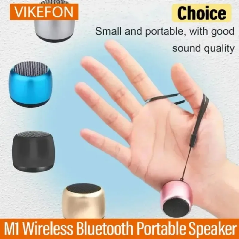 Tragbarer Mini-Bluetooth-Lautsprecher Mit Metallgehäuse, Stereo-Sound &Amp; Mikrofon – Kabelloser Musiklautsprecher Für Outdoor, Reisen &Amp; Partys Mini Bluetooth Lautsprecher