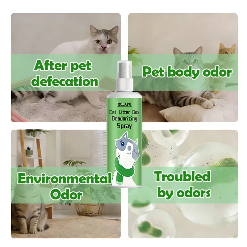 Katzenstreu Deodorant Spray Zur Geruchsneutralisierung Für Zuhause Katzenstreu Deodorant Spray Zur Geruchsneutralisierung Für Zuhause - Image 6