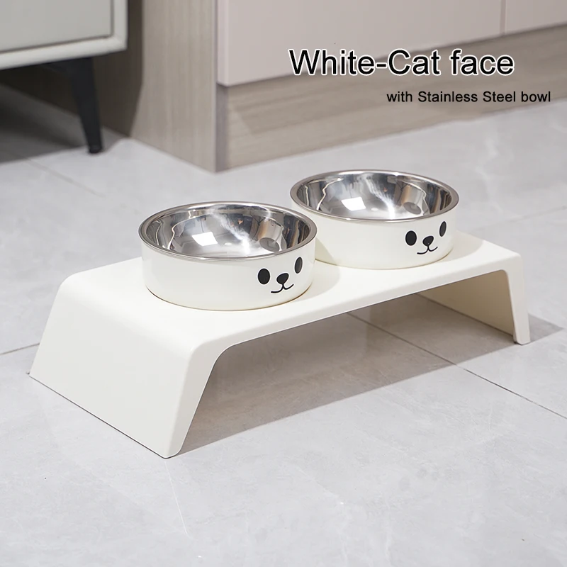 Elevated Pet Dog Feeder Bowls Raised Stand With Double Stainless Steel Food Water Bowls For Small Medium Large Dogs Cats Elevated Pet Dog Feeder Bowls Raised Stand With Double Stainless Steel Food Water Bowls For Small Medium Large Dogs Cats - Image 7