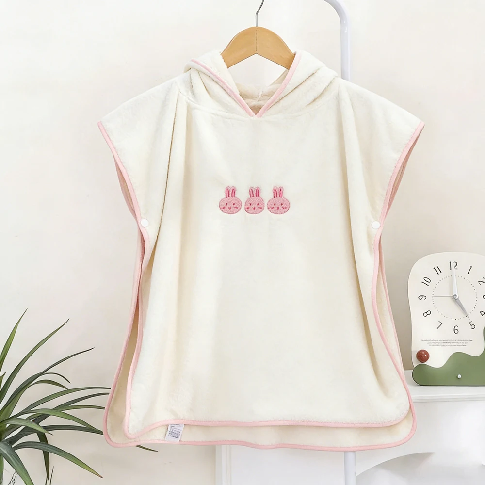 Baby Bath Towel Hooded Soft Coral Velvet Child Bathrobe Cute Cartoon Animal Warm Toddler Sleeping Swaddle Wrap Towel Blanket Baby Bath Towel Hooded Soft Coral Velvet Child Bathrobe Cute Cartoon Animal Warm Toddler Sleeping Swaddle Wrap Towel Blanket - Image 9