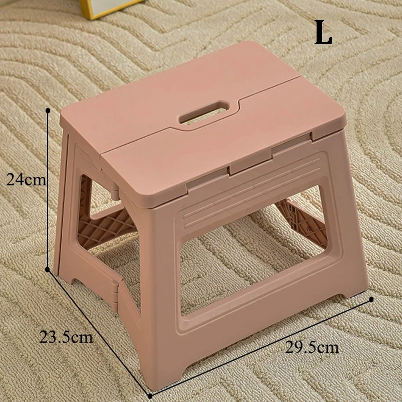 Folding Step Stool Lightweight Plastic Step Stool Foldable Step Stools Non Slip Folding Stools For Kitchen Bathroom Bedroom Folding Step Stool Lightweight Plastic Step Stool Foldable Step Stools Non Slip Folding Stools For Kitchen Bathroom Bedroom - Image 11