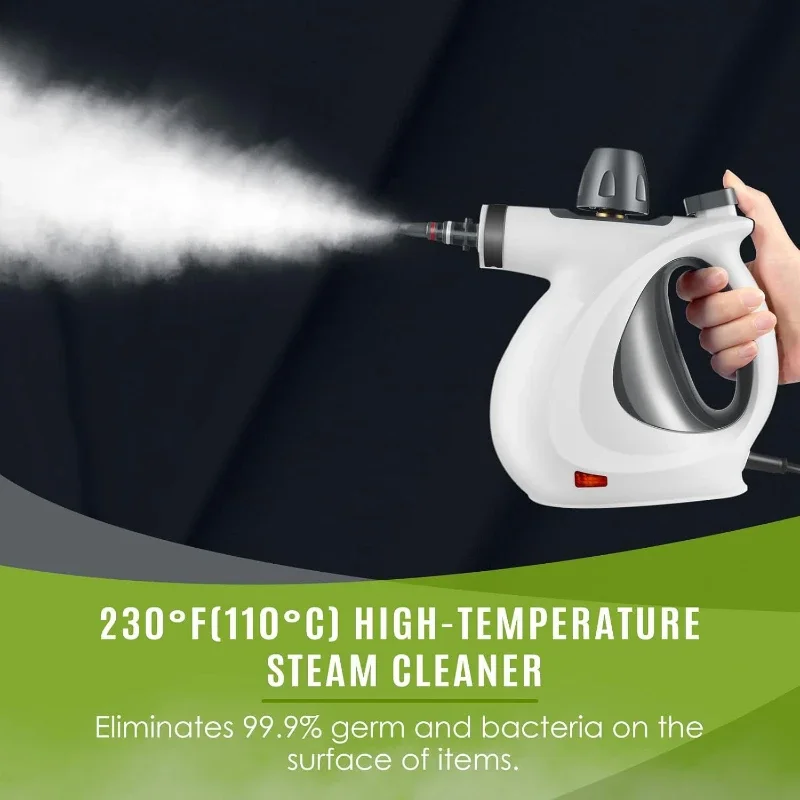 1050 W Handdampfreiniger, Hohe Temperatur Unter Druck, Mit 9-Teiligem Zubehör, Desinfektions- Und Reinigungsdampfer Für Die Dunstabzugshaube In Der Küche 1050 W Handdampfreiniger, Hohe Temperatur Unter Druck, Mit 9-Teiligem Zubehör, Desinfektions- Und Reinigungsdampfer Für Die Dunstabzugshaube In Der Küche - Image 5