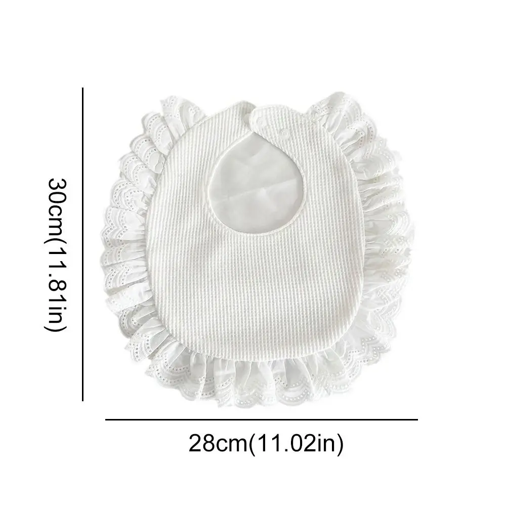 U-Förmige Baby-Baumwolllätzchen, Wasserdicht, Mit Blumenmuster, Baby-Sabberlätzchen, Füttern, Spitze, Speicheltuch, Tücher, Halsbekleidung, Zubehör U-Förmige Baby-Baumwolllätzchen, Wasserdicht, Mit Blumenmuster, Baby-Sabberlätzchen, Füttern, Spitze, Speicheltuch, Tücher, Halsbekleidung, Zubehör - Image 6
