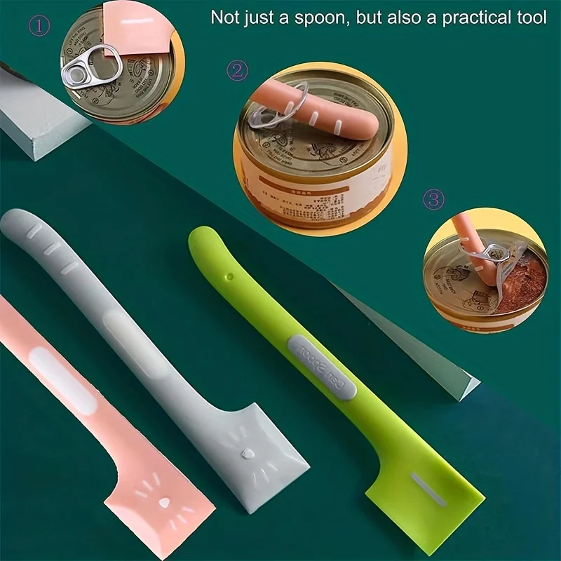 Cat Canning Spoon Dog Wet Food Pet Feeding Stir Long-Handled Cat Spoon Can Open Lid Pet Canning Spoon Cat Canning Spoon Dog Wet Food Pet Feeding Stir Long-Handled Cat Spoon Can Open Lid Pet Canning Spoon