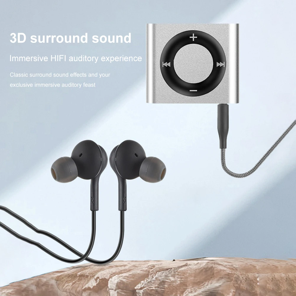 Tragbarer Mini Mp3-Player Mit Clip – Sport-Walkman Mit Lautsprecher, Kopfhörern Und Tf-Karten-Unterstützung Bis 64 Gb Tragbarer Mini Mp3-Player Mit Clip – Sport-Walkman Mit Lautsprecher, Kopfhörern Und Tf-Karten-Unterstützung Bis 64 Gb - Image 3
