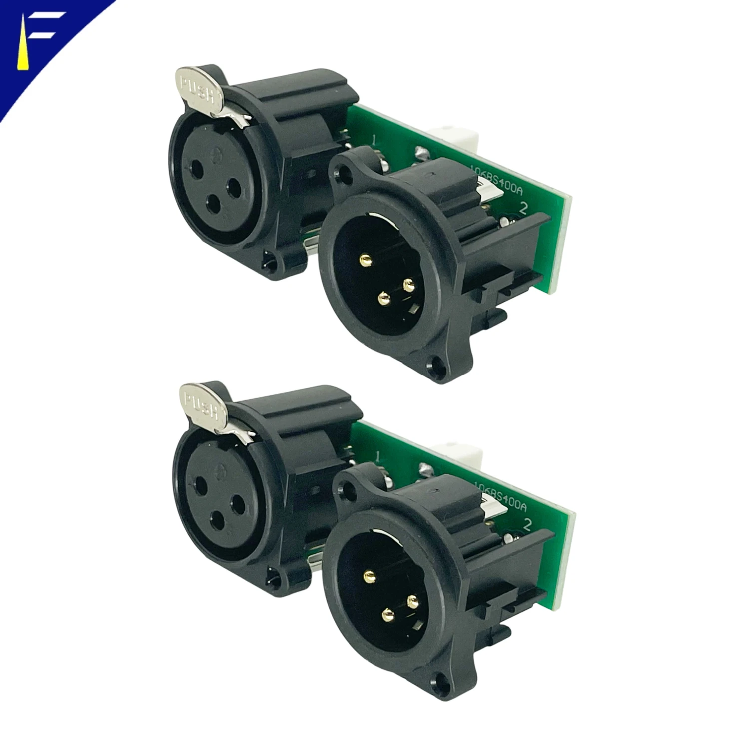 3-Polige Xlr-Buchse Mit Signalplatine – Ersatzteil Für Bühnenlicht Und Kompatible Beleuchtungsgeräte 3-Polige Xlr-Buchse Mit Signalplatine – Ersatzteil Für Bühnenlicht Und Kompatible Beleuchtungsgeräte - Image 2