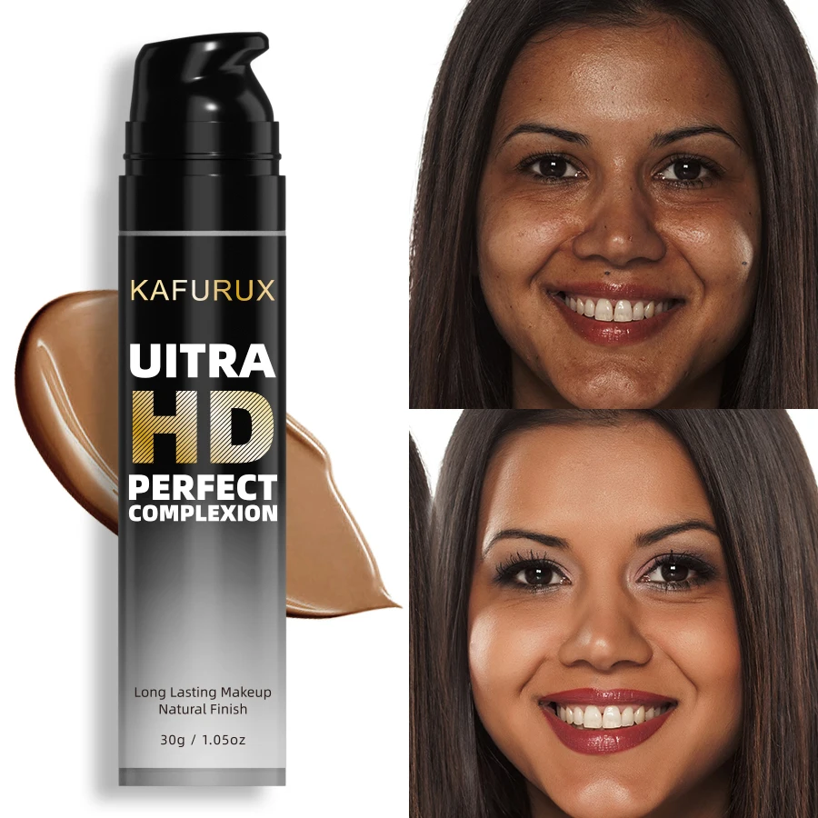 8-Farben Gesichts-Foundation-Creme Ölkontrollierend Wasserfest Natürliche Bb-Creme Langanhaltender Concealer Flüssige Volle Abdeckung Matt Basis-Make-Up 8-Farben Gesichts-Foundation-Creme Ölkontrollierend Wasserfest Natürliche Bb-Creme Langanhaltender Concealer Flüssige Volle Abdeckung Matt Basis-Make-Up - Image 7