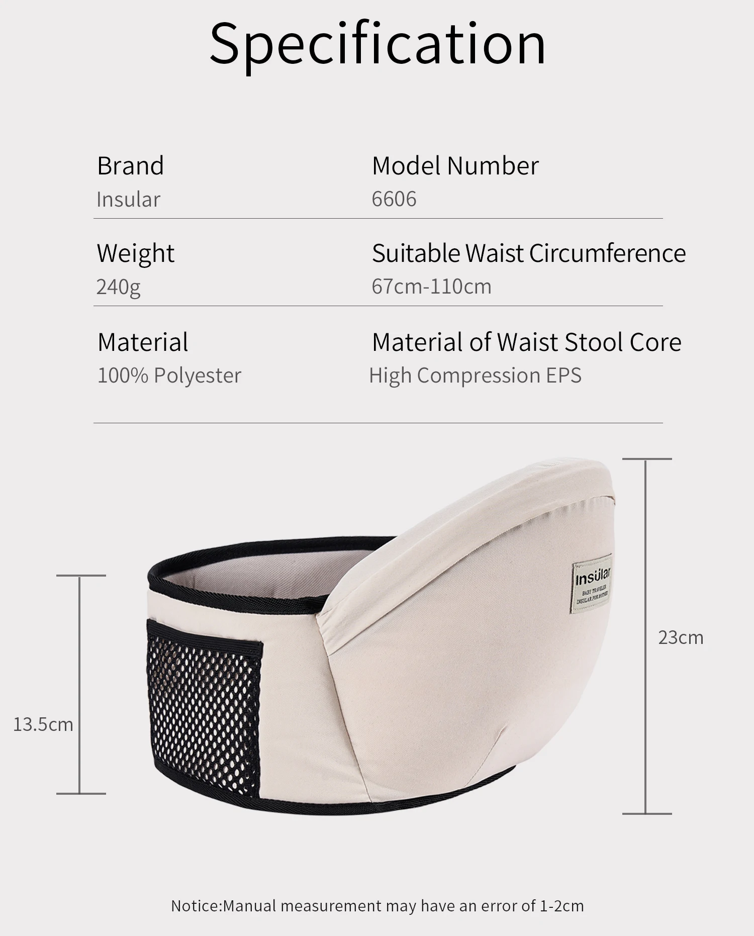 Baby Carrier Waist Stool Walkers Baby Sling Hold Waist Belt Backpack Hipseat Belt Kids Adjustable Infant Hip Seat Baby Carrier Waist Stool Walkers Baby Sling Hold Waist Belt Backpack Hipseat Belt Kids Adjustable Infant Hip Seat - Image 22