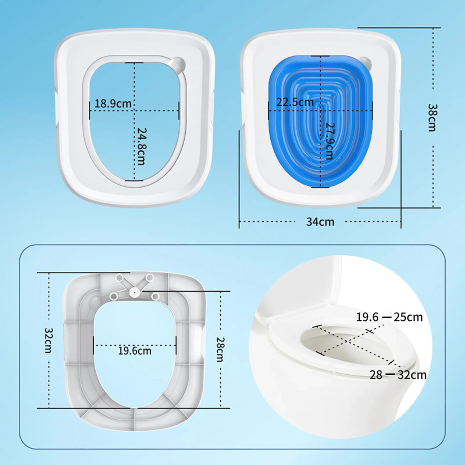 Wiederverwendbares Katzen Toilettentrainer Set Für Toilettentraining Katzen Toilettentrainer Set