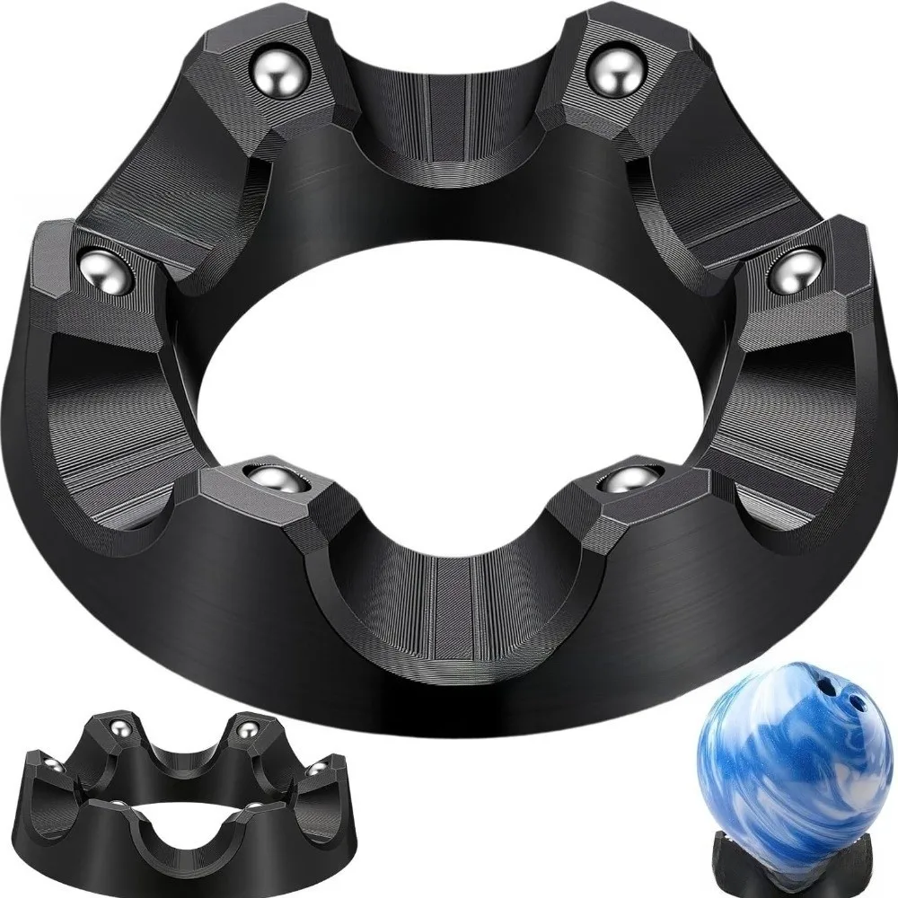 Multifunktionaler Bowlingkugelständer 360° Drehbar – Halterung Zum Polieren, Aufbewahren Und Präsentieren Von Bowlingkugeln Multifunktionaler Bowlingkugelständer 360° Drehbar – Halterung Zum Polieren, Aufbewahren Und Präsentieren Von Bowlingkugeln - Image 5