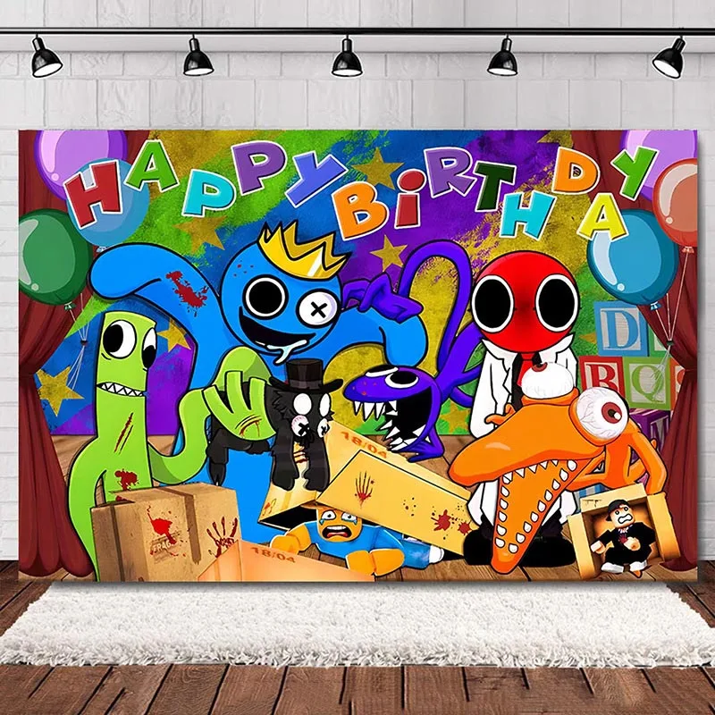 Neue Regenbogen-Freunde Geburtstagsparty-Dekoration Tischzubehör Happy Birthday Banner Tortendekoration Partyzubehör Hintergrund Ballons Neue Regenbogen-Freunde Geburtstagsparty-Dekoration Tischzubehör Happy Birthday Banner Tortendekoration Partyzubehör Hintergrund Ballons - Image 27