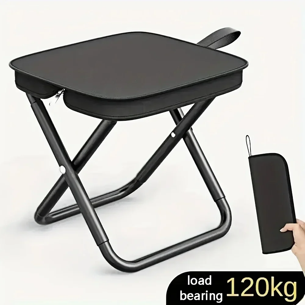 Lightweight Portable Folding Stool, Foldable Seat For Fishing Hiking Travel Indoor Outdoor Camping Lightweight Portable Folding Stool, Foldable Seat For Fishing Hiking Travel Indoor Outdoor Camping - Image 8