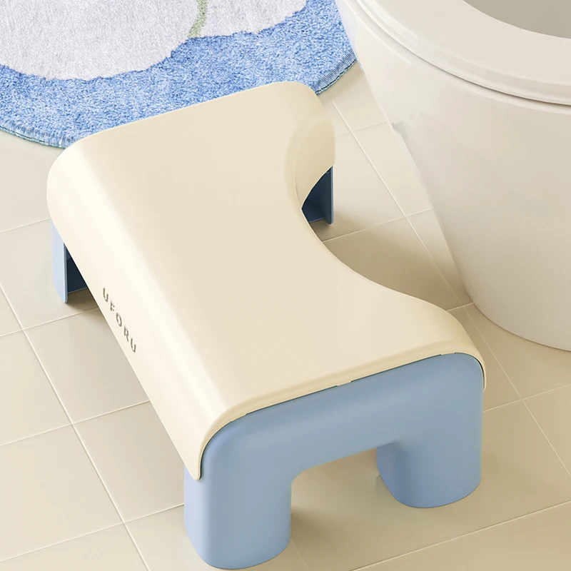 Uforu Toilet Stool Household Footstool Thickened Strong Anti-Slip Adult Squatting Aid Uforu Toilet Stool Household Footstool Thickened Strong Anti-Slip Adult Squatting Aid - Image 2