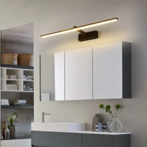 Moderne LED-Innenwandleuchten, Badezimmerspiegel, Scheinwerfer, Arbeitszimmer, Schlafzimmer, Wasserdicht, Kreative Wandleuchten, Beleuchtung