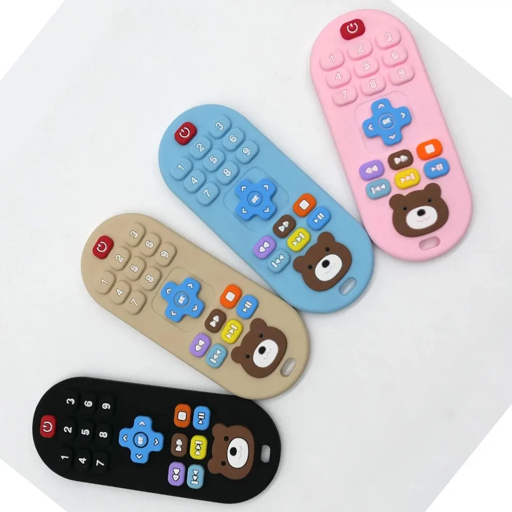 1/4Pcs Children'S Teething Remote Control Silicone Material Baby Teething Toys Simulation Remote Control Toys Teething Teether 1/4Pcs Children'S Teething Remote Control Silicone Material Baby Teething Toys Simulation Remote Control Toys Teething Teether - Image 11