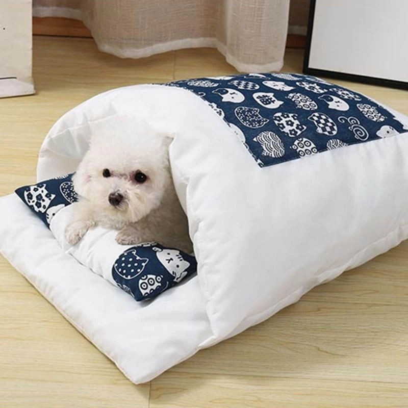 Bett Für Indoor Katzen Haustier Schlafen Cave Tasche Selbst Erwärmung Haus Hideout Y5Gb Bett Für Indoor Katzen Haustier Schlafen Cave Tasche Selbst Erwärmung Haus Hideout Y5Gb - Image 5