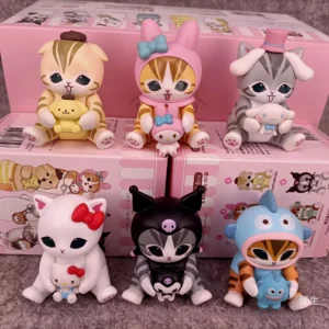 Neue Mofusand Blind Box Spielzeuge: Shark Cat Image Ugly Fish Doll Toy Display Fashion Blind Box Vinyl Face And Hobbies