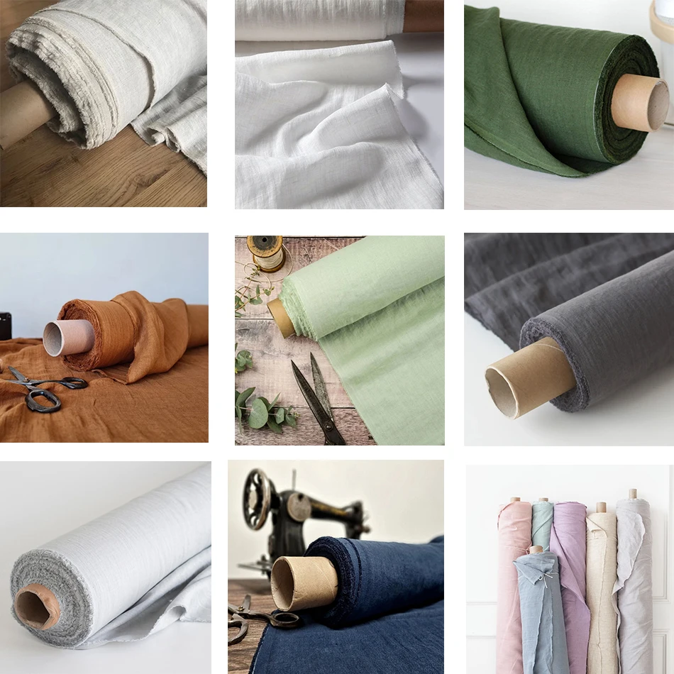 100% Linen Bed Duvet Cover Stone Washed France Linen Solid Color Breathable Sheets Pillowcase Home Textiles Bedding 100% Linen Bed Duvet Cover Stone Washed France Linen Solid Color Breathable Sheets Pillowcase Home Textiles Bedding - Image 6