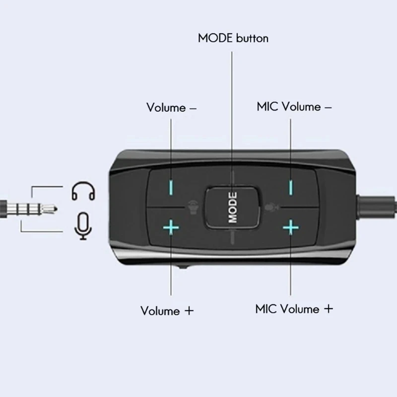 Externe Usb-Soundkarte 7.1-Kanal 3D-Audio – 3,5-Mm-Adapter Für Gaming-Headsets, Kopfhörer, Pc, Desktop &Amp; Notebook Externe Usb-Soundkarte 7.1-Kanal 3D-Audio – 3,5-Mm-Adapter Für Gaming-Headsets, Kopfhörer, Pc, Desktop &Amp; Notebook - Image 4