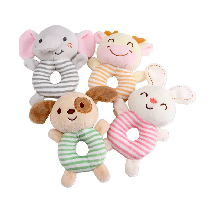 New Baby Rattle Toys Cartoon Animals Plush Infant Hand Ring Bed Toys For Newborn 0-24 Months Toddler Early Educational Toy New Baby Rattle Toys Cartoon Animals Plush Infant Hand Ring Bed Toys For Newborn 0-24 Months Toddler Early Educational Toy - Image 5