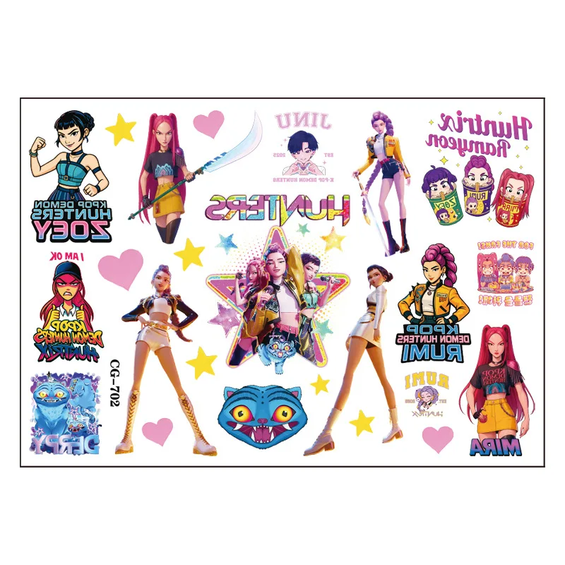 Heiße K-Pop Geburtstagsparty-Geschenke: Cartoon-Kinder-Geschenkset – Wiederverwendbarer Strohhalm, Stempelaufkleber, Armband, Schlüsselanhänger, Anstecknadel, Spielbelohnung, Souvenir Heiße K-Pop Geburtstagsparty-Geschenke: Cartoon-Kinder-Geschenkset – Wiederverwendbarer Strohhalm, Stempelaufkleber, Armband, Schlüsselanhänger, Anstecknadel, Spielbelohnung, Souvenir - Image 18
