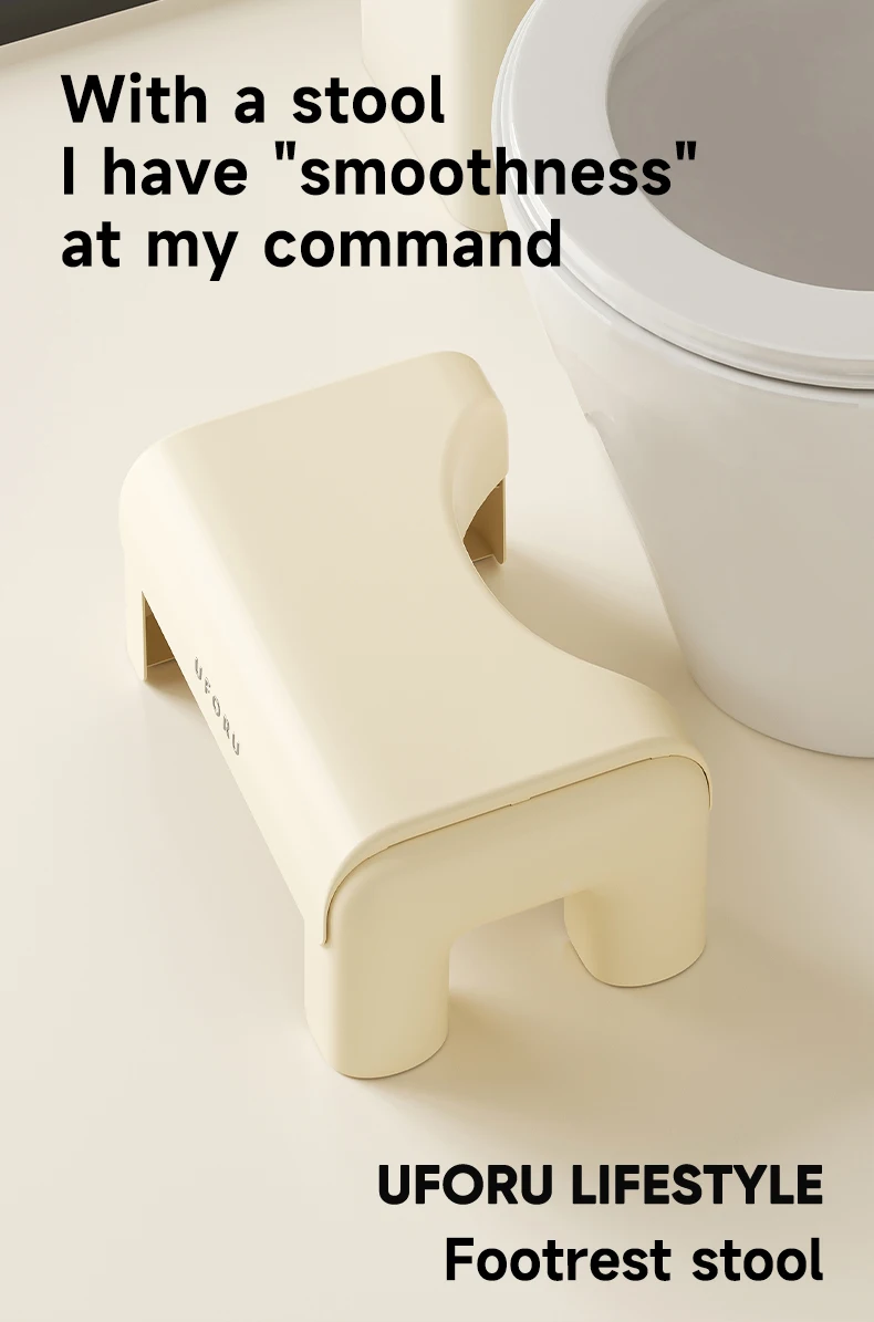 Uforu Toilet Stool Household Footstool Thickened Strong Anti-Slip Adult Squatting Aid Uforu Toilet Stool Household Footstool Thickened Strong Anti-Slip Adult Squatting Aid - Image 10