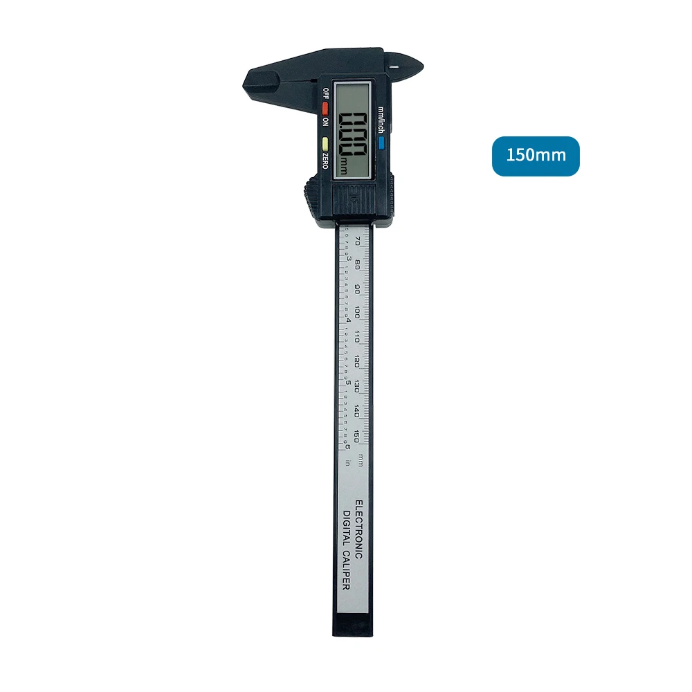 150Mm 100Mm Elektronischer Digitaler Messschieber Kohlefaser Zifferblatt Messschieber Mikrometer Messwerkzeug Digitales Lineal 150Mm 100Mm Elektronischer Digitaler Messschieber Kohlefaser Zifferblatt Messschieber Mikrometer Messwerkzeug Digitales Lineal - Image 7