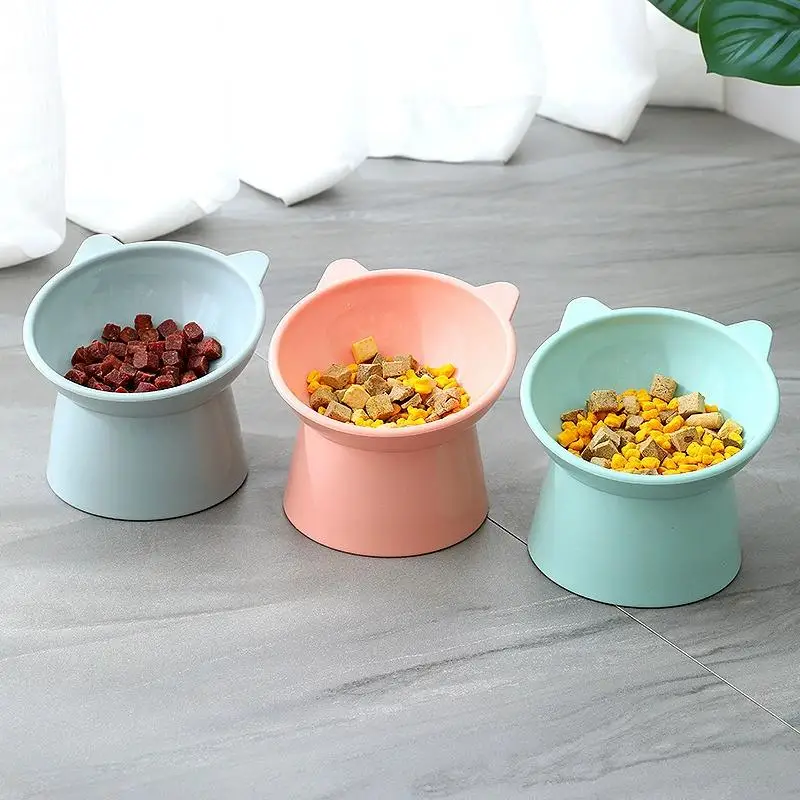Tilted Cat Food Bowl Anti Vomiting Orthopedic Elevated Cat Dish Whisker Friendly Ceramic Pet Feeder For Small Pets Tilted Cat Food Bowl Anti Vomiting Orthopedic Elevated Cat Dish Whisker Friendly Ceramic Pet Feeder For Small Pets - Image 21