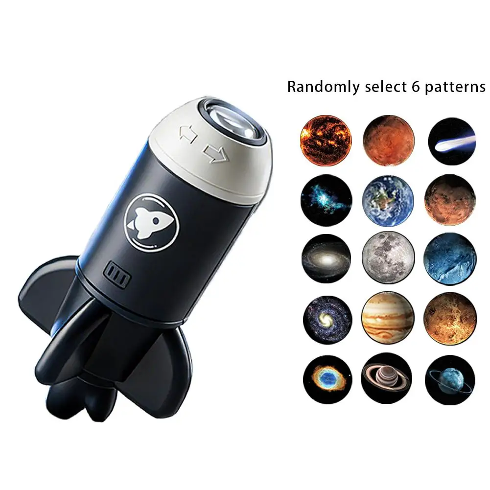 Usb Led Sternprojektor In Raketenform – 360° Drehbare Galaxie- Und Planetenlampe, Nachtlicht &Amp; Atmosphärenbeleuchtung Für Schlafzimmer Usb Led Sternprojektor In Raketenform – 360° Drehbare Galaxie- Und Planetenlampe, Nachtlicht &Amp; Atmosphärenbeleuchtung Für Schlafzimmer - Image 7