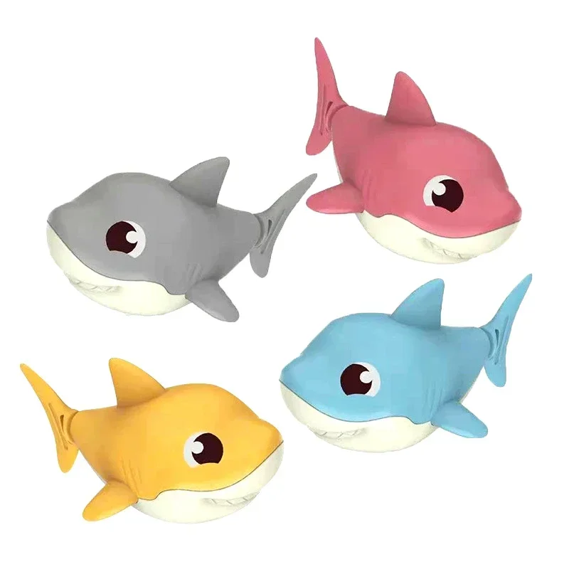 Baby Summer Cartoon Shark Water Play Toy With Wind Up Chain Outdoor Beach Swimming Clockwork Toys Baby Bathroom Toy For Children Baby Summer Cartoon Shark Water Play Toy With Wind Up Chain Outdoor Beach Swimming Clockwork Toys Baby Bathroom Toy For Children - Image 11