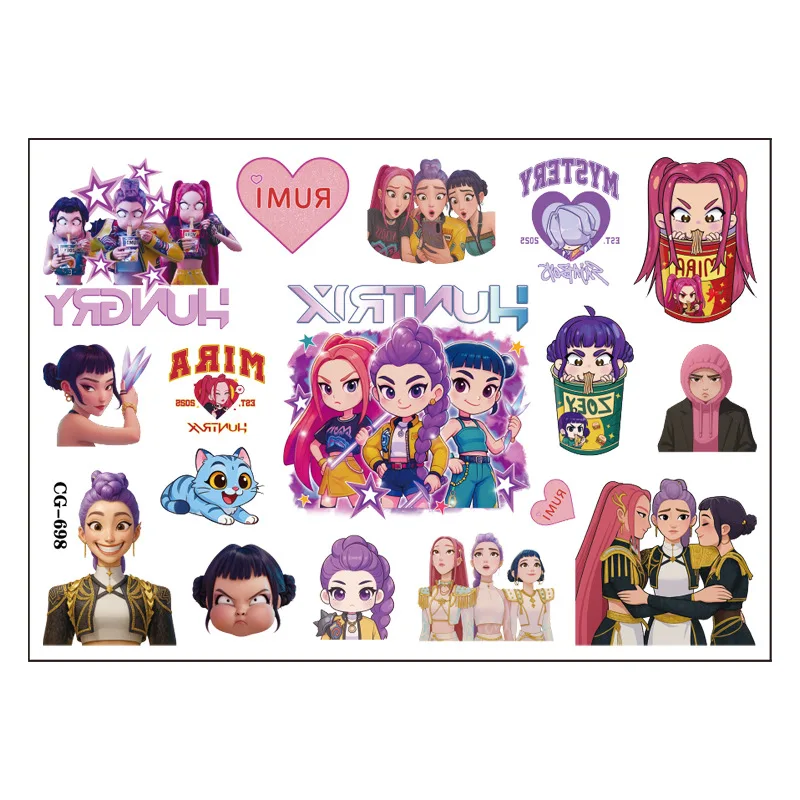 Heiße K-Pop Geburtstagsparty-Geschenke: Cartoon-Kinder-Geschenkset – Wiederverwendbarer Strohhalm, Stempelaufkleber, Armband, Schlüsselanhänger, Anstecknadel, Spielbelohnung, Souvenir Heiße K-Pop Geburtstagsparty-Geschenke: Cartoon-Kinder-Geschenkset – Wiederverwendbarer Strohhalm, Stempelaufkleber, Armband, Schlüsselanhänger, Anstecknadel, Spielbelohnung, Souvenir - Image 26