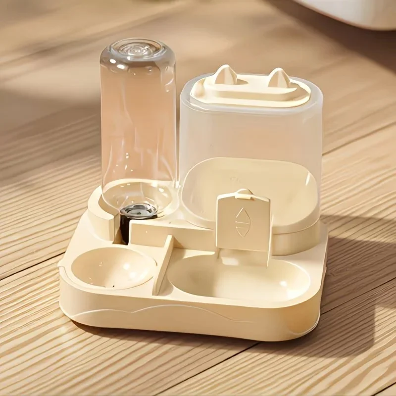 2 In 1 Dry Wet Separation Pet Food Water Bowl For Cats Dogs 2 In 1 Dry Wet Separation Pet Food Water Bowl For Cats Dogs - Image 4