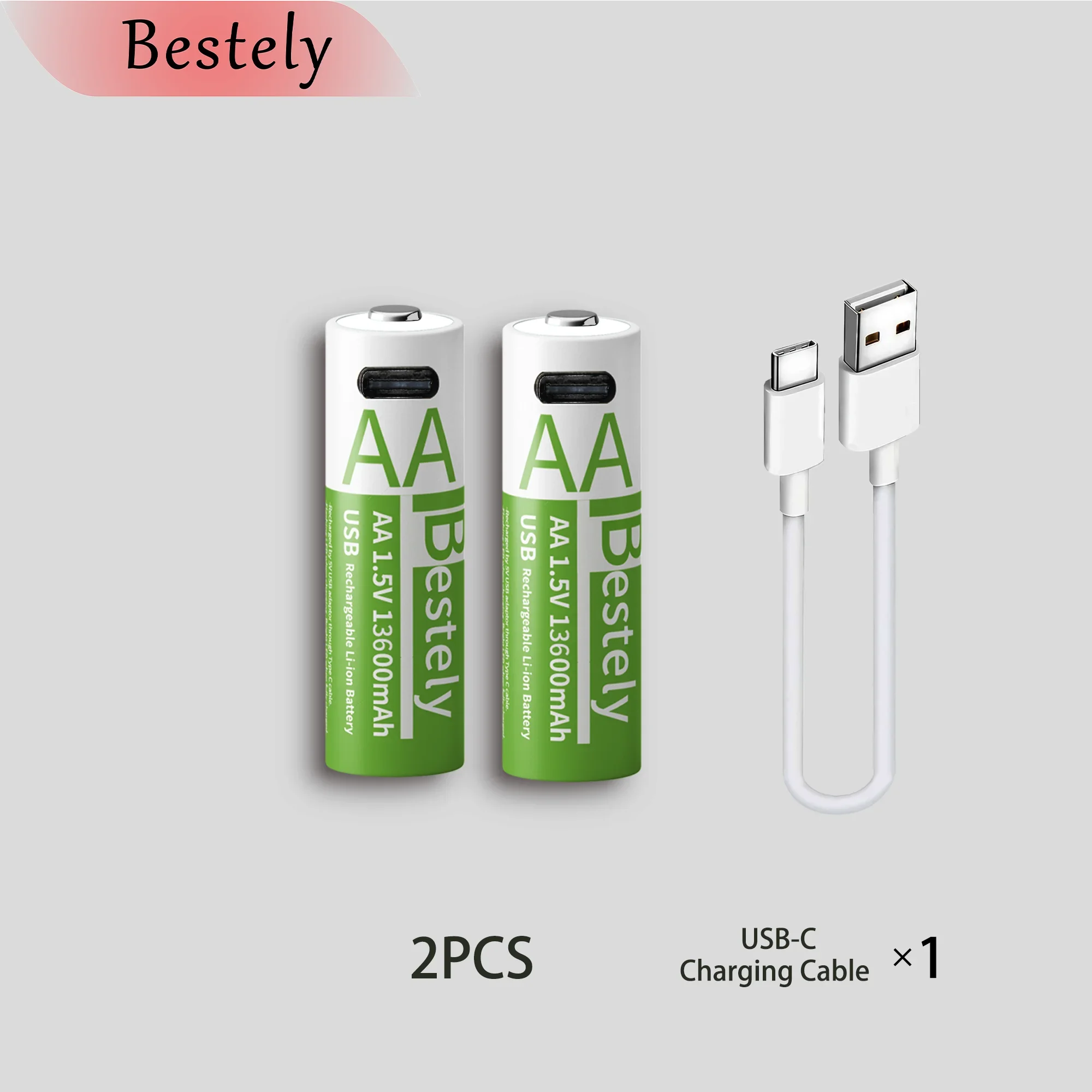 1,5 V Aa Lithium-Batterie 13.600 Mah – Wiederaufladbar Mit Usb-C, Li-Ionen-Akku Mit Bis Zu 2000 Ladezyklen 1,5 V Aa Lithium-Batterie 13.600 Mah – Wiederaufladbar Mit Usb-C, Li-Ionen-Akku Mit Bis Zu 2000 Ladezyklen - Image 9
