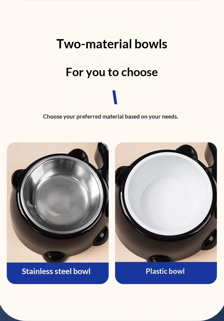 Pet Bowl 2-In-1 Auto Water Feeder, Tilted Elevated Cat Dog Bowl For Food &Amp; Water, Anti-Choking Slow Feeder Dish For Pets Pet Bowl 2-In-1 Auto Water Feeder, Tilted Elevated Cat Dog Bowl For Food &Amp; Water, Anti-Choking Slow Feeder Dish For Pets - Image 9