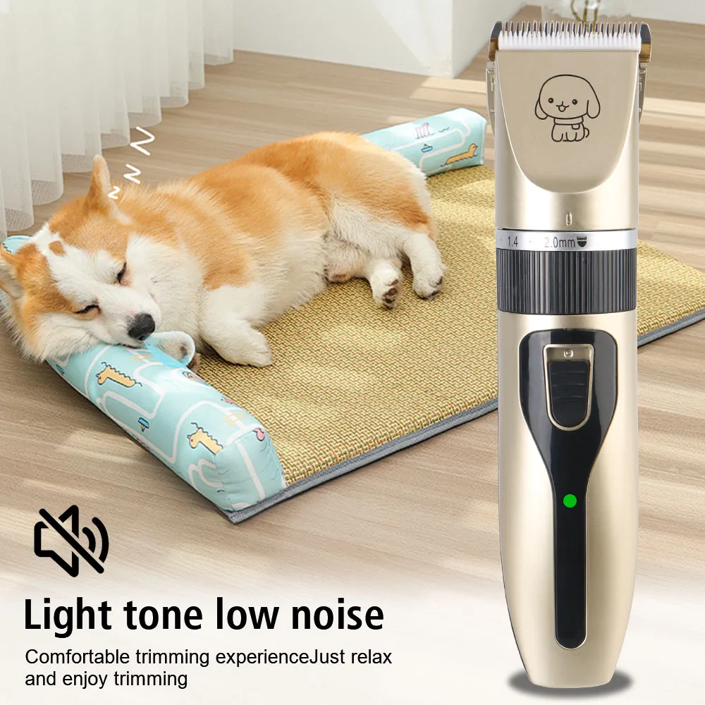 Pet Haar Clipper Haarschnitt Trimmer Rasierer Set Für Kaninchen Hund Katze Welpen Pflege Clipper Cutter Pet Liefert Elektrische Schere Pet Haar Clipper Haarschnitt Trimmer Rasierer Set Für Kaninchen Hund Katze Welpen Pflege Clipper Cutter Pet Liefert Elektrische Schere - Image 5