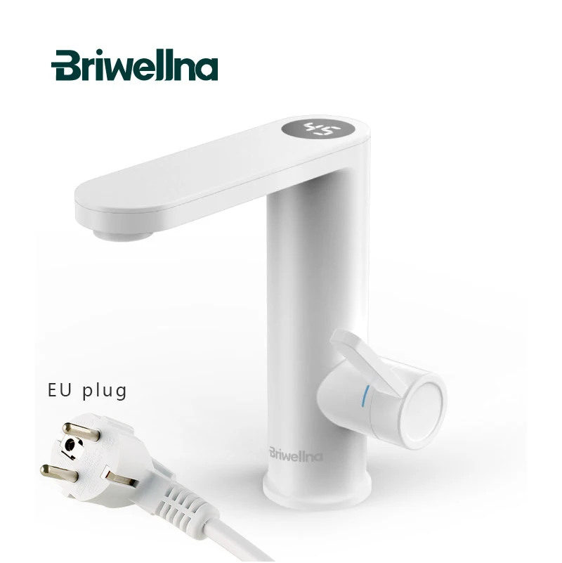 Briwellna Elektrischer Warmwasserbereiter, Warmwasserhahn, 2-In-1-Waschtischarmatur, Durchlauferhitzer, 220 V, Durchlauferhitzer, Wasserhahn Für Zuhause Briwellna Elektrischer Warmwasserbereiter, Warmwasserhahn, 2-In-1-Waschtischarmatur, Durchlauferhitzer, 220 V, Durchlauferhitzer, Wasserhahn Für Zuhause - Image 6