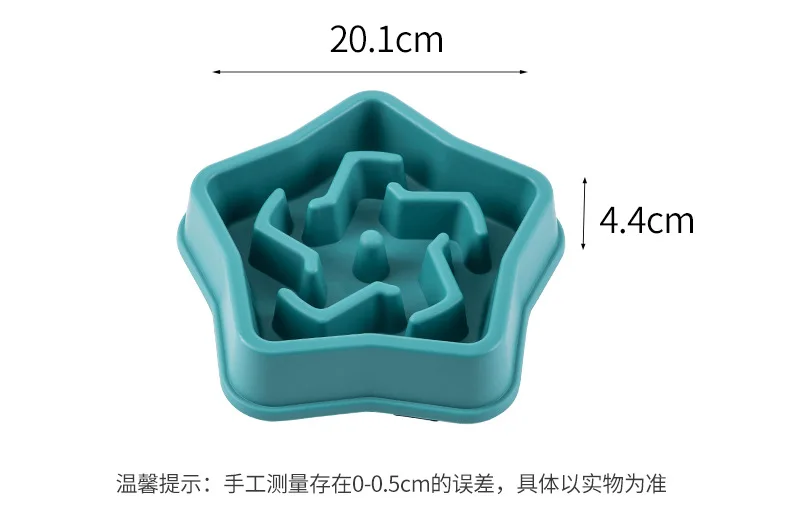 Pet Cat Slow Food Bowl Fat Help Healthy Round Anti-Choking Thickened And Non-Slip Multiple Colors Shapes Pet Cat Slow Food Bowl Fat Help Healthy Round Anti-Choking Thickened And Non-Slip Multiple Colors Shapes - Image 33