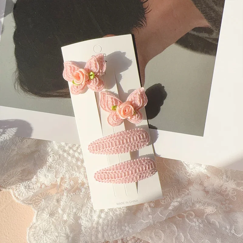 4 Stücke Süße Und Niedliche Kinder Haar Clip Wolle Stricken Kopfbedeckungen Handgemachte Häkeln Schmetterling Legierung Kinder Haarnadeln Großhandel 4 Stücke Süße Und Niedliche Kinder Haar Clip Wolle Stricken Kopfbedeckungen Handgemachte Häkeln Schmetterling Legierung Kinder Haarnadeln Großhandel - Image 21