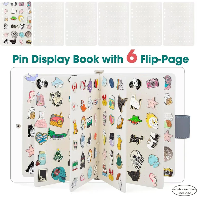 Filz Pin-Sammelalbum – Diy Display-Buch Für Abzeichen, Broschen, Charms Und Souvenirs Filz Pin-Sammelalbum – Diy Display-Buch Für Abzeichen, Broschen, Charms Und Souvenirs - Image 7