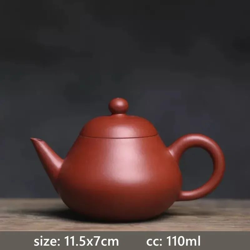 Kleine Gongfu Teekanne Aus Yixing Ton Mit Filter – Dahongpao Teekanne Für Chinesische Teezeremonien Kleine Gongfu Teekanne Aus Yixing Ton Mit Filter – Dahongpao Teekanne Für Chinesische Teezeremonien - Image 7