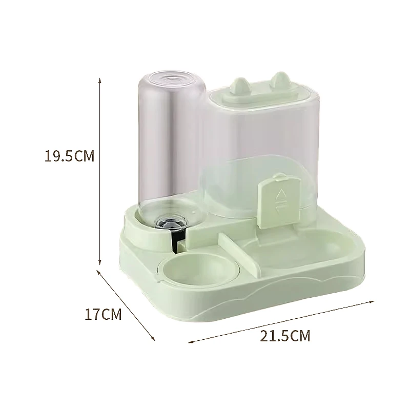 Cat Bowl Automatic Feeder Water And Food Integrated Pet Food Dispenser For Small Medium Dispenser Cute Water Dispenser Cat Bowl Automatic Feeder Water And Food Integrated Pet Food Dispenser For Small Medium Dispenser Cute Water Dispenser - Image 6