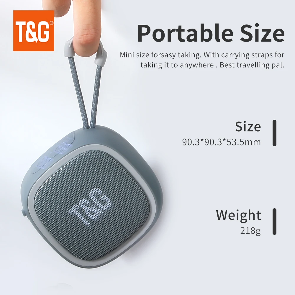 Tg659 Mini Bluetooth-Lautsprecher Mit Tws, Bluetooth 5.3, Hifi-Sound, Tf-Karte &Amp; Radio – Tragbarer Lautsprecher Für Musik &Amp; Freizeit Tg659 Mini Bluetooth-Lautsprecher Mit Tws, Bluetooth 5.3, Hifi-Sound, Tf-Karte &Amp; Radio – Tragbarer Lautsprecher Für Musik &Amp; Freizeit - Image 6