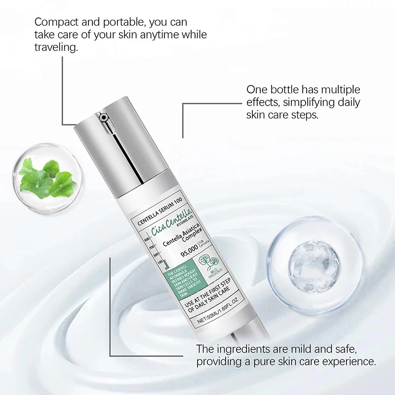 100/300/700 Centella Asiatica Serum, High-Efficiency Moisturizing Lotion Correcting Glow Serum, Centella Asiatica Plumpness Skin 100/300/700 Centella Asiatica Serum, High-Efficiency Moisturizing Lotion Correcting Glow Serum, Centella Asiatica Plumpness Skin - Image 5