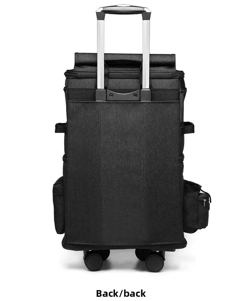 2-In-1 Rolling Pet Carrier Double Compartment Foldable Cat Stroller Large Breathable Travel Carrier For 2 Cats, Airline Approved 2-In-1 Rolling Pet Carrier Double Compartment Foldable Cat Stroller Large Breathable Travel Carrier For 2 Cats, Airline Approved - Image 29