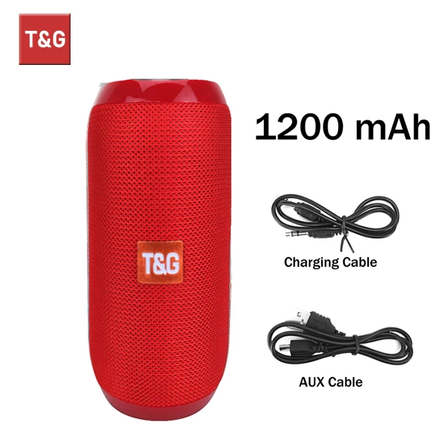 T&Amp;G Tg117 Bluetooth-Lautsprecher – Tragbare Tws-Soundbox Mit Wasserdichtem Stereo-Surround-Sound, Tf-Karte &Amp; Fm-Radio Für Outdoor T&Amp;G Tg117 Bluetooth-Lautsprecher – Tragbare Tws-Soundbox Mit Wasserdichtem Stereo-Surround-Sound, Tf-Karte &Amp; Fm-Radio Für Outdoor - Image 7