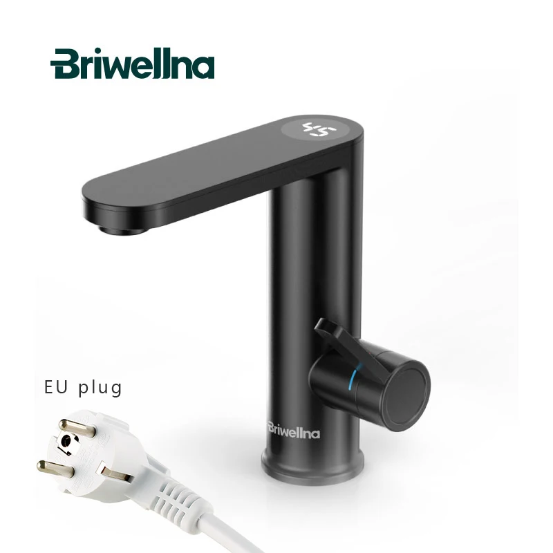Briwellna Elektrischer Warmwasserbereiter, Warmwasserhahn, 2-In-1-Waschtischarmatur, Durchlauferhitzer, 220 V, Durchlauferhitzer, Wasserhahn Für Zuhause Briwellna Elektrischer Warmwasserbereiter, Warmwasserhahn, 2-In-1-Waschtischarmatur, Durchlauferhitzer, 220 V, Durchlauferhitzer, Wasserhahn Für Zuhause - Image 12