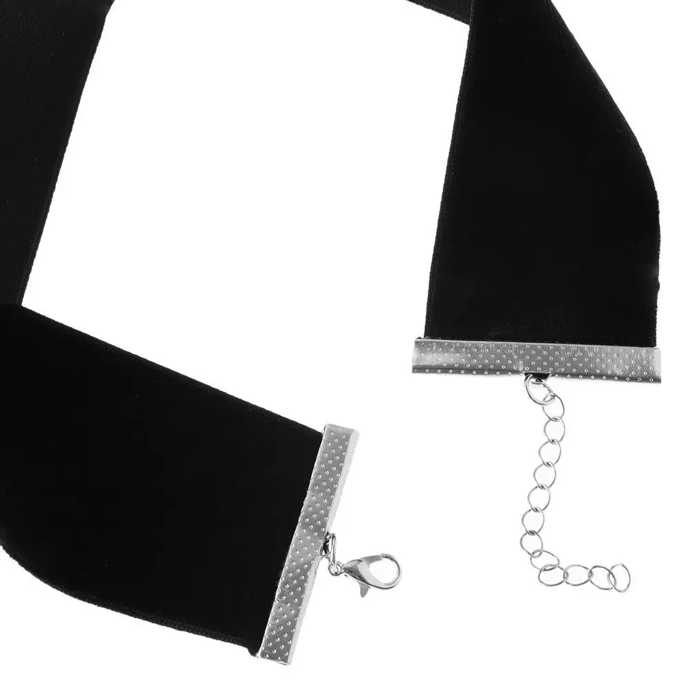 Goth-Halsketten Aus Schwarzem Samt, Gothic-Stil, Seil, Damen-Halsdekoration, 2025, Halsband, Schmuck Am Halsband Für Mädchen, Kpop Goth-Halsketten Aus Schwarzem Samt, Gothic-Stil, Seil, Damen-Halsdekoration, 2025, Halsband, Schmuck Am Halsband Für Mädchen, Kpop - Image 4