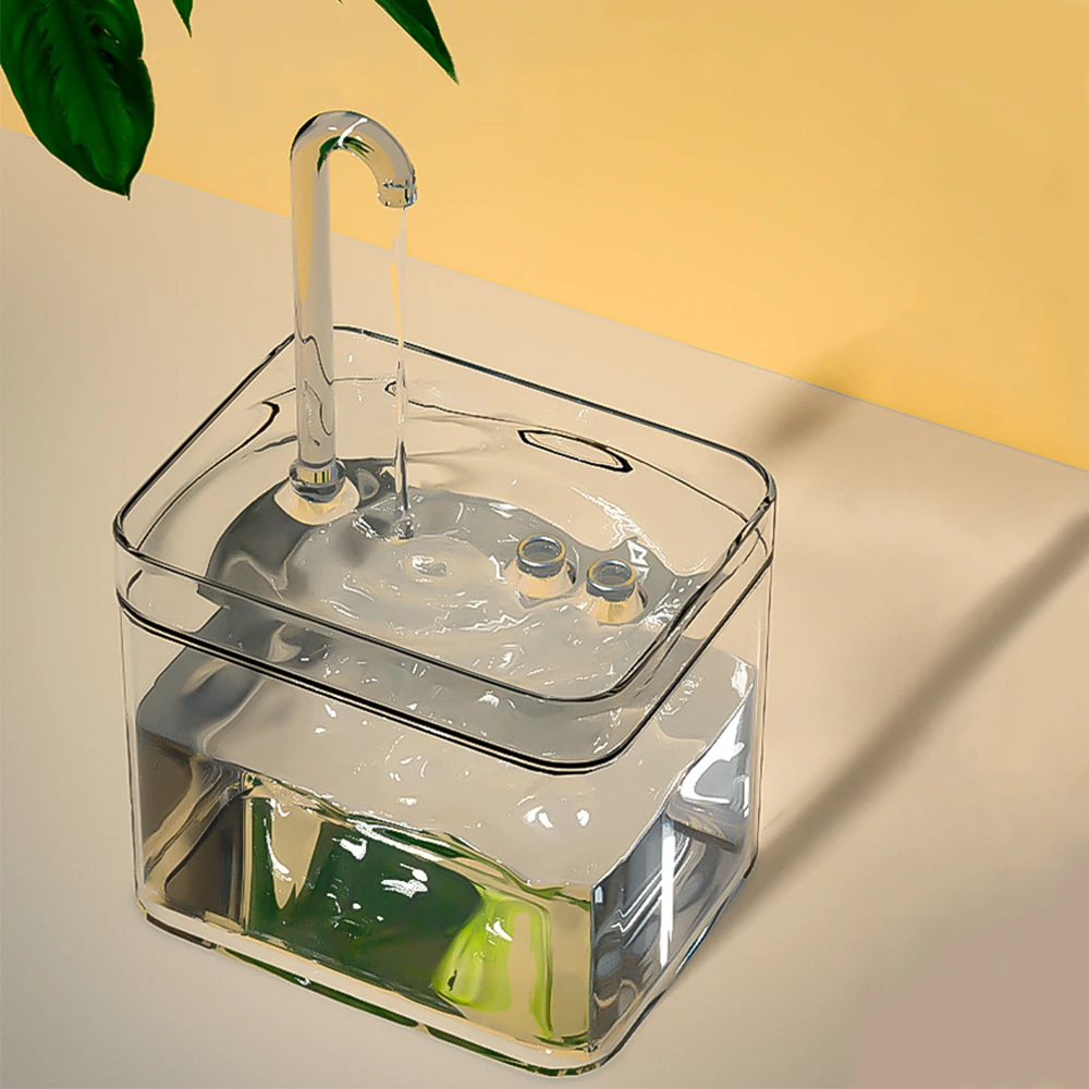 Katzen-Wasserbrunnen, Automatischer Filter, Transparenter Katzentrinker, Usb, Elektrisch, Stumm, Umlaufender Filtertrinker Für Katzen, Wasserspender Katzen-Wasserbrunnen, Automatischer Filter, Transparenter Katzentrinker, Usb, Elektrisch, Stumm, Umlaufender Filtertrinker Für Katzen, Wasserspender - Image 14