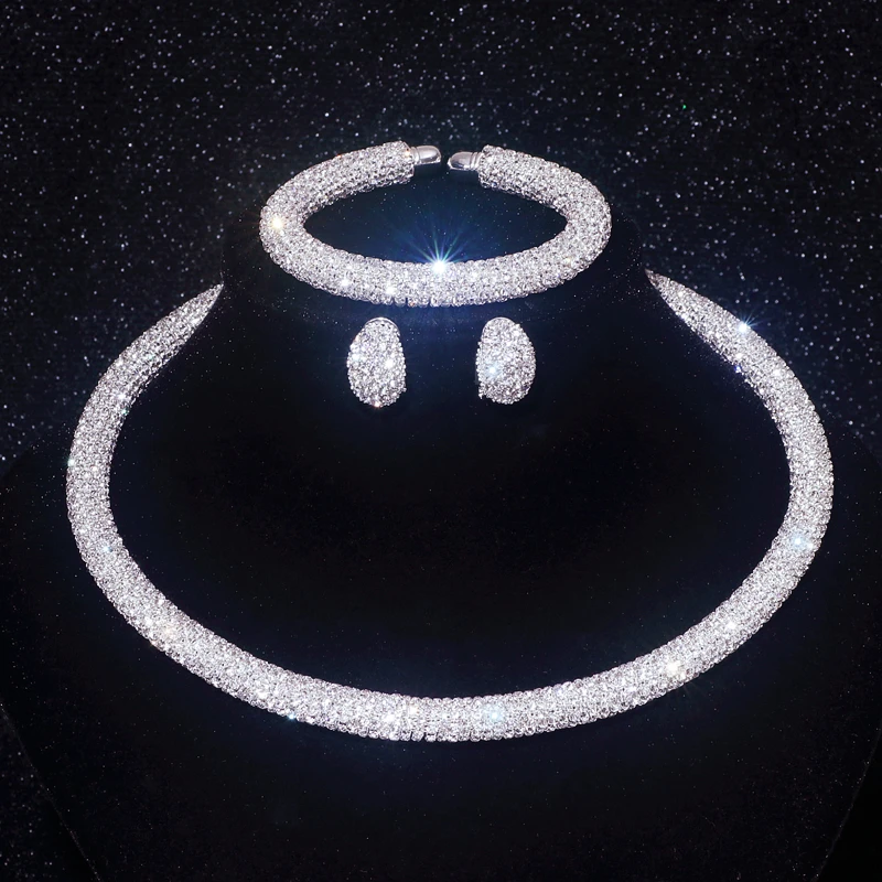 Neue Mode Strass Kragen Choker Halskette Für Frauen Übertrieben Einfache Große Klobige Kette Halskette Drehmomente Schmuck Zubehör Neue Mode Strass Kragen Choker Halskette Für Frauen Übertrieben Einfache Große Klobige Kette Halskette Drehmomente Schmuck Zubehör - Image 8